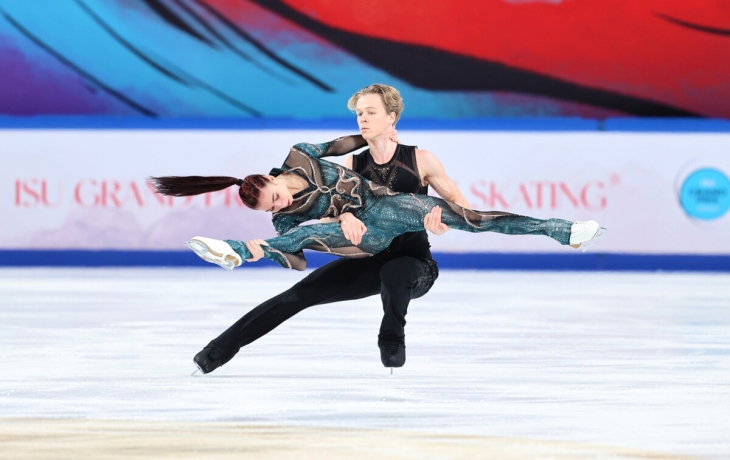 Фигурист Смолкин: &laquo;Тренеры сказали, что мы отлично выступили&raquo;