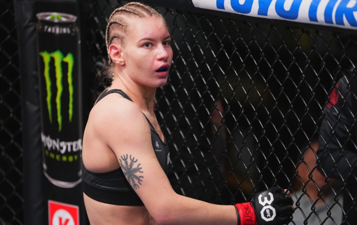 Дудакова извинилась за то, что ударила тренера после проигранного боя на турнире UFC