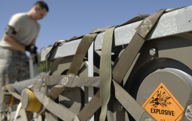 В Израиль доставили американские тяжелые авиабомбы