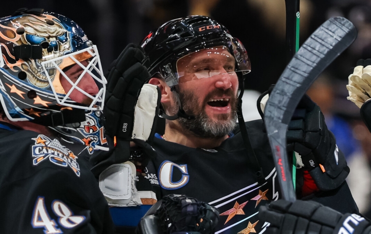 Овечкин установил рекорд НХЛ по количеству вратарей, которым он забивал голы Овечкин установил рекорд НХЛ по количеству вратарей, которым он забивал голы