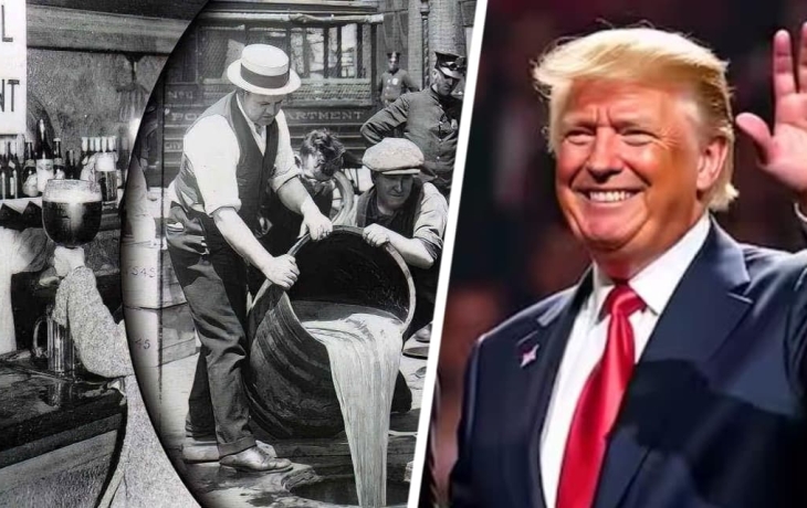 В США наступит новый сухой закон после введения Трампом 200% тарифа на весь алкоголь из Европы