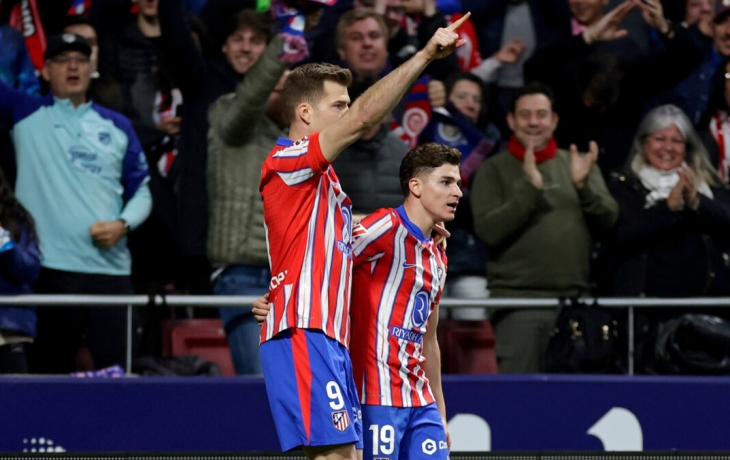 «Атлетико» в меньшинстве сыграл вничью с «Сельтой» в матче чемпионата Испании «Атлетико» в меньшинстве сыграл вничью с «Сельтой» в матче чемпионата Испании