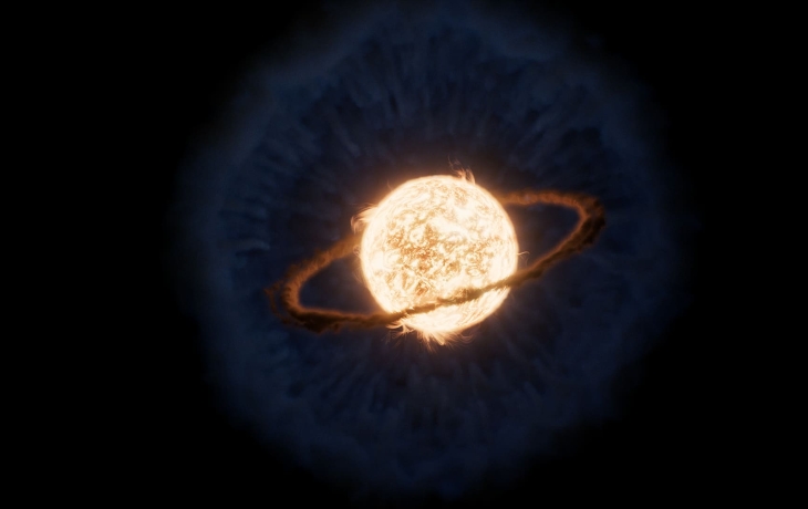 «Уэбб» раскрыл детали космической катастрофы: как звезда поглотила планету «Уэбб» раскрыл детали космической катастрофы: как звезда поглотила планету