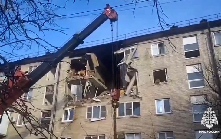 Названо число поврежденных при взрыве газа на Кубани квартир Названо число поврежденных при взрыве газа на Кубани квартир